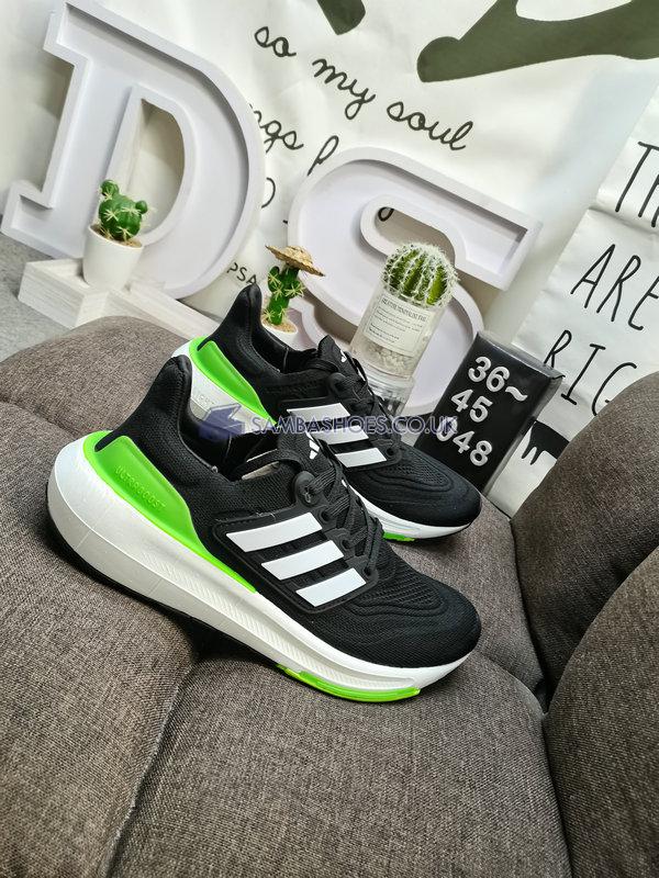 Adidas UltraBoost Light "Black White Solar Green" - Core Black/Cloud White/Solar Green - IE1759-1 Classic Running Shoes