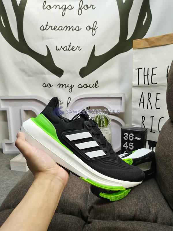 Adidas UltraBoost Light "Black White Solar Green" - Core Black/Cloud White/Solar Green - IE1759-1 Classic Running Shoes