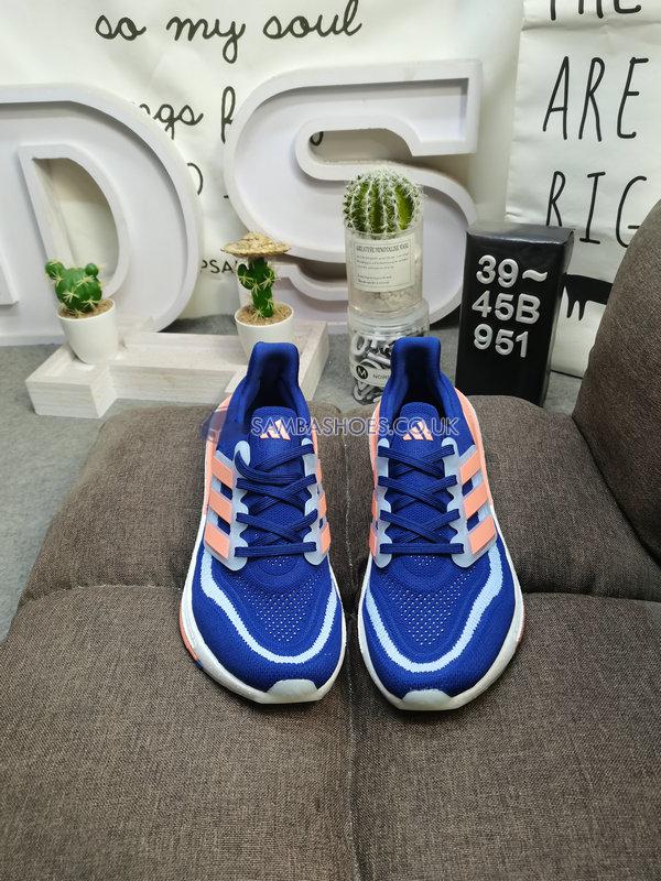 Adidas UltraBoost Light "Lucid Blue Coral Fusion" - Lucid Blue/Coral Fusion/Blue Fusion - HP3343 Classic Running Shoes