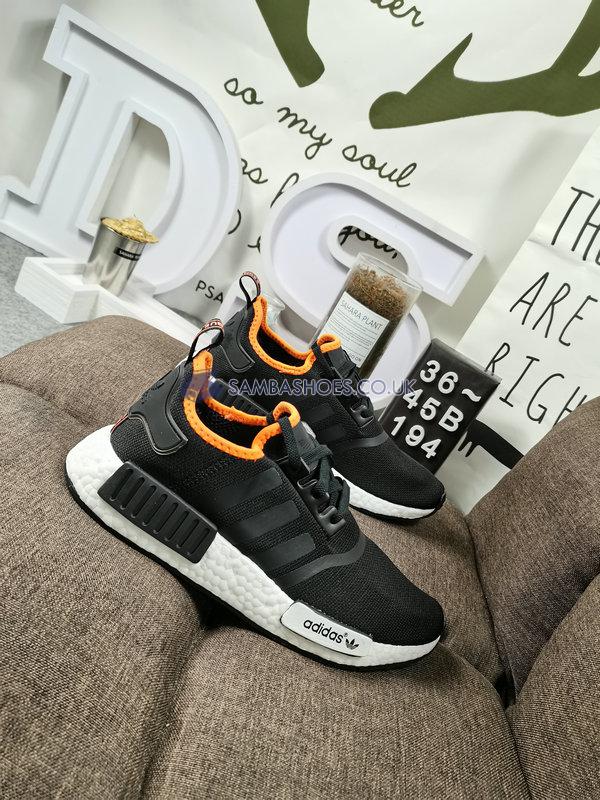 Adidas NMD_R1 "Black Orange" - Black/Orange/White - BD3588 Classic Originals Shoes