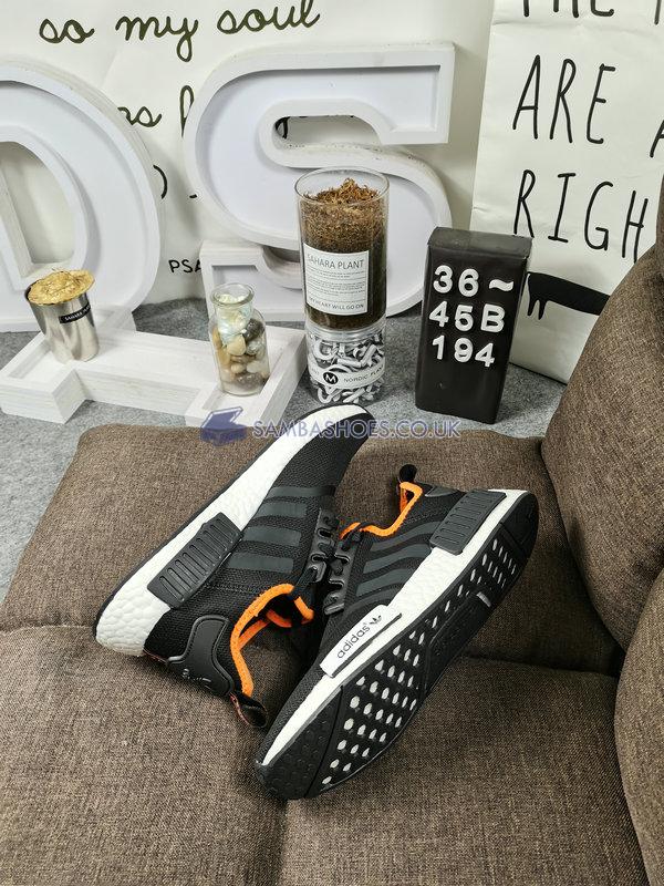 Adidas NMD_R1 "Black Orange" - Black/Orange/White - BD3588 Classic Originals Shoes