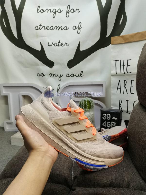 Adidas UltraBoost Light "Wonder Taupe" - Wonder Taupe/Wonder Taupe/Solar Red - HQ6343 Classic Running Shoes