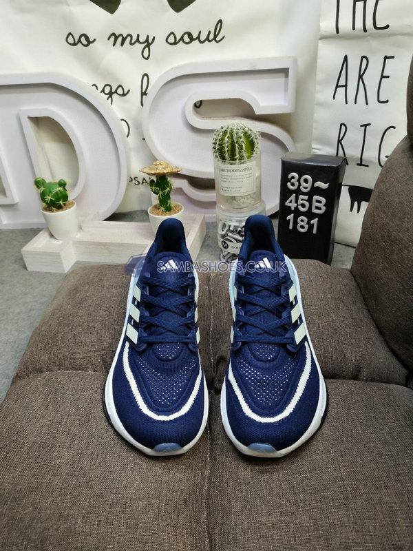 Adidas UltraBoost Light "Dark Blue Cream" - Dark Blue/Cream White/Core Black - HP9203 Classic Running Shoes