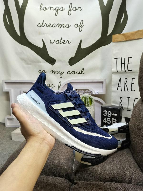 Adidas UltraBoost Light "Dark Blue Cream" - Dark Blue/Cream White/Core Black - HP9203 Classic Running Shoes