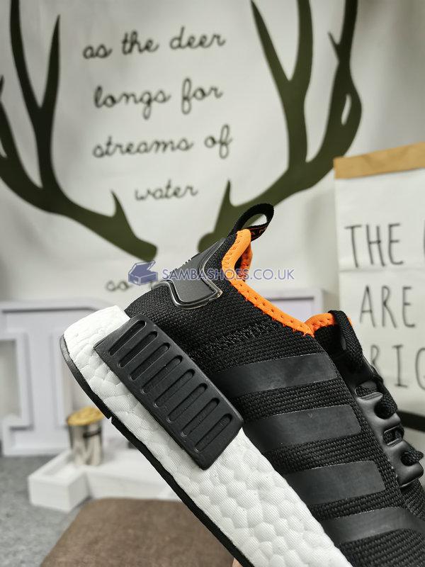 Adidas NMD_R1 "Black Orange" - Black/Orange/White - BD3588 Classic Originals Shoes