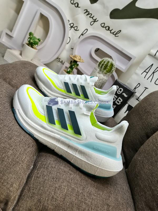 Adidas UltraBoost Light "White Arctic Night" - Cloud White/Arctic Night/Lucid Lemon - IE1768 Classic Running Shoes