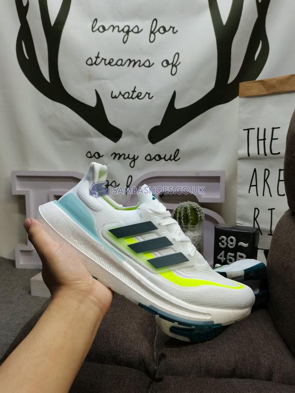 Adidas UltraBoost Light "White Arctic Night" - Cloud White/Arctic Night/Lucid Lemon - IE1768 Classic Running Shoes