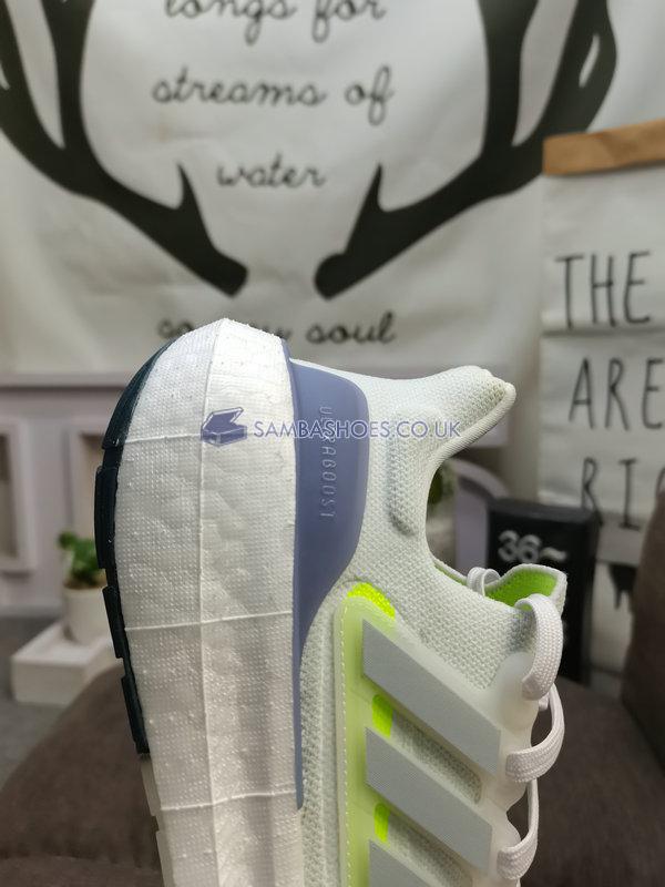 Adidas UltraBoost Light "White Wonder Blue" - Cloud White/Wonder Blue/Lucid Lemon - IE1775 Classic Running Shoes