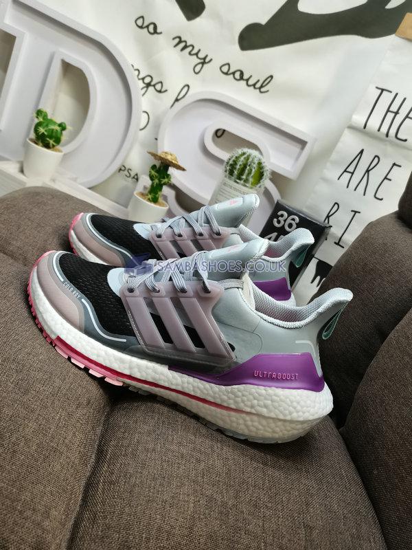 Adidas UltraBoost 21 Cold.Rdy "Halo Silver Ice Purple" - Halo Silver/Ice Purple/Rose Tone - S23908 Classic Running Shoes