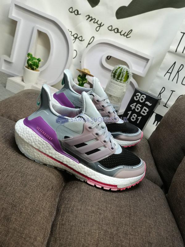 Adidas UltraBoost 21 Cold.Rdy "Halo Silver Ice Purple" - Halo Silver/Ice Purple/Rose Tone - S23908 Classic Running Shoes