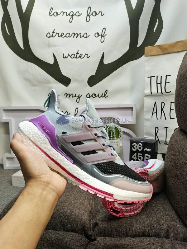 Adidas UltraBoost 21 Cold.Rdy "Halo Silver Ice Purple" - Halo Silver/Ice Purple/Rose Tone - S23908 Classic Running Shoes