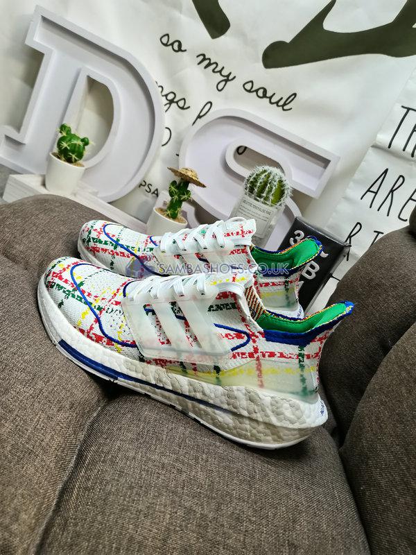 Adidas Palace x UltraBoost 21 "White Multicolor" - Multicolor/Clear-Core White - GY5556 Classic Running Shoes