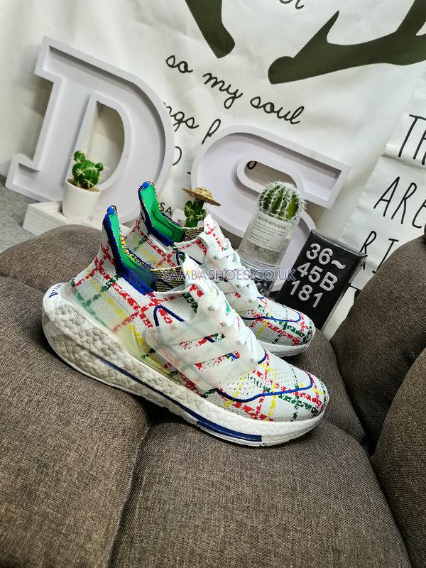 Adidas Palace x UltraBoost 21 "White Multicolor" - Multicolor/Clear-Core White - GY5556 Classic Running Shoes