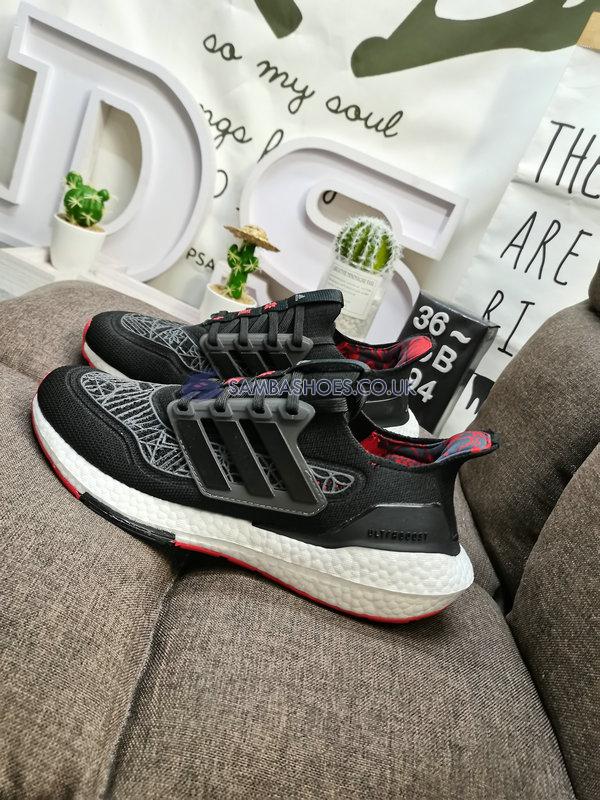 Adidas UltraBoost 21 "Chinese New Year" - Core Black/Core Black/Scarlet - GZ6073 Classic Running Shoes