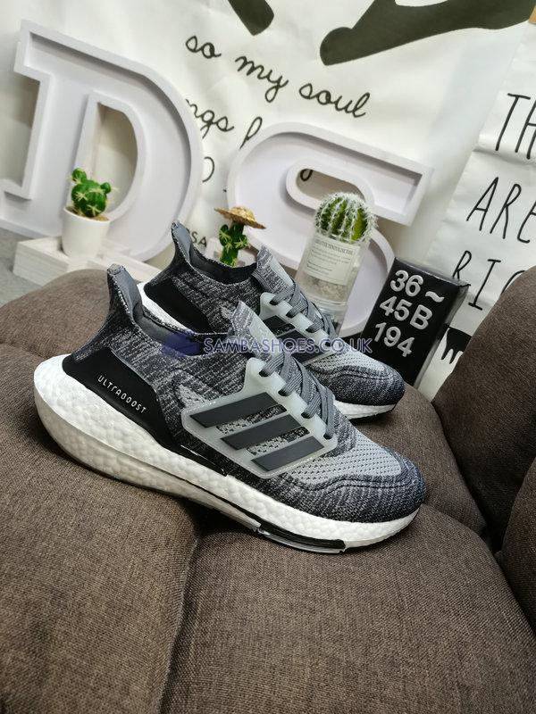 Adidas UltraBoost 21 "Solid Grey" - Mgh Solid Grey/Dgh Solid Grey/Silver Metallic - GV7726 Classic Running Shoes