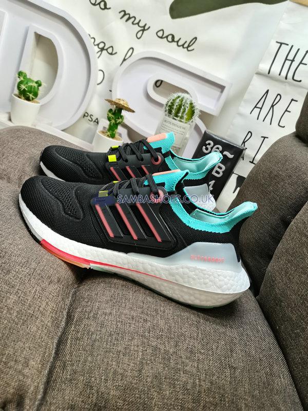 Adidas UltraBoost 22 "Black Turbo Mint" - Core Black/Turbo/Mint Rush - GX5497 Classic Running Shoes