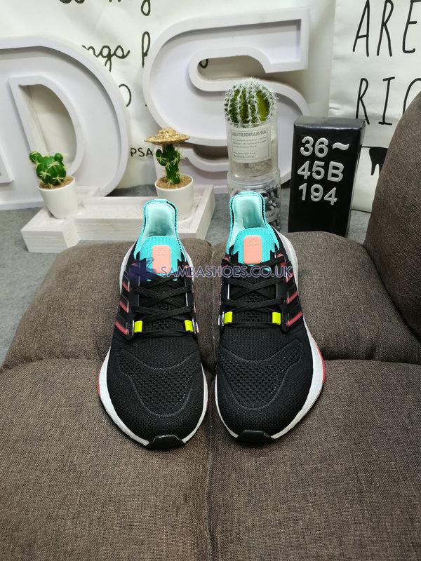 Adidas UltraBoost 22 "Black Turbo Mint" - Core Black/Turbo/Mint Rush - GX5497 Classic Running Shoes