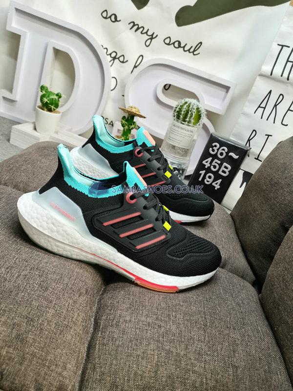 Adidas UltraBoost 22 "Black Turbo Mint" - Core Black/Turbo/Mint Rush - GX5497 Classic Running Shoes