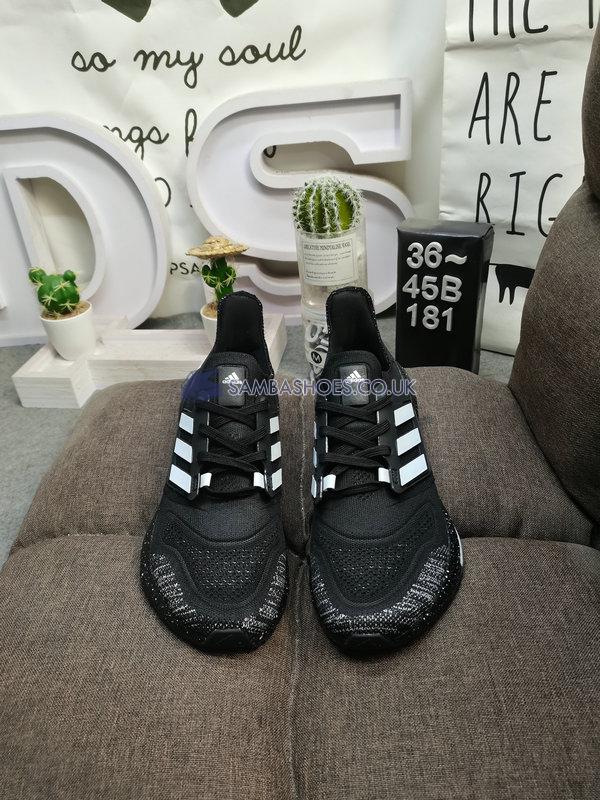 Adidas UltraBoost 22 "Black White Speckled" - Core Black/Cloud White/Core Black - HP3310 Classic Running Shoes