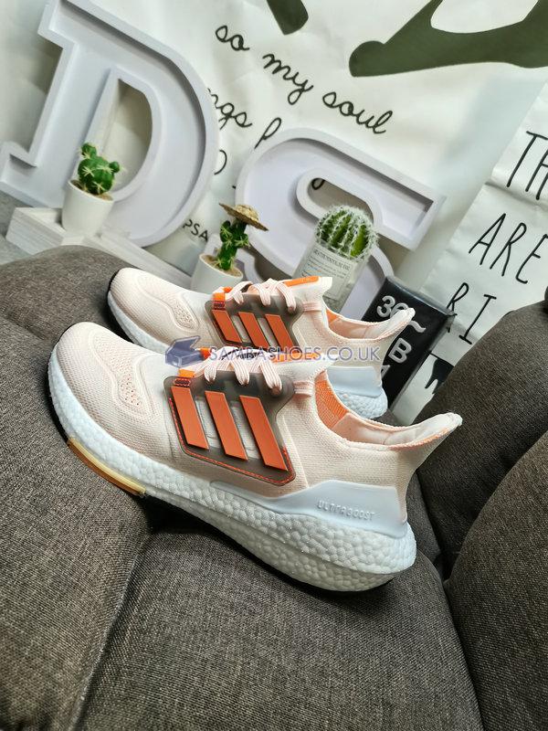 Adidas UltraBoost 22 "Aluminium Impact Orange" - Aluminium/Impact Orange/Core Black - GX6643 Classic Running Shoes