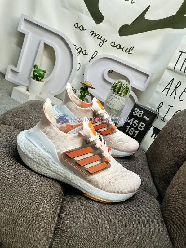 Adidas UltraBoost 22 "Aluminium Impact Orange" - Aluminium/Impact Orange/Core Black - GX6643 Classic Running Shoes