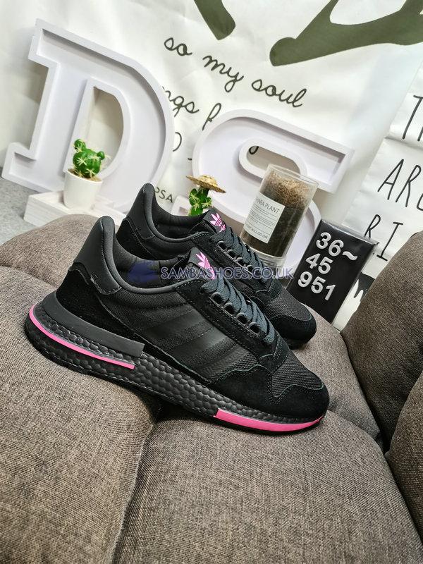 Adidas ZX 500 Boost "Black Pink" - Core Black/Pink - EE7225-1 Classic Originals Shoes