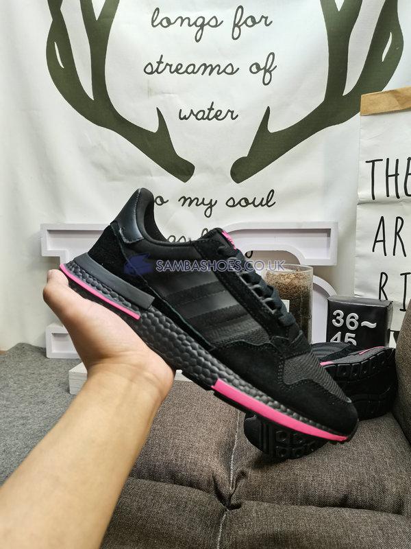 Adidas ZX 500 Boost "Black Pink" - Core Black/Pink - EE7225-1 Classic Originals Shoes