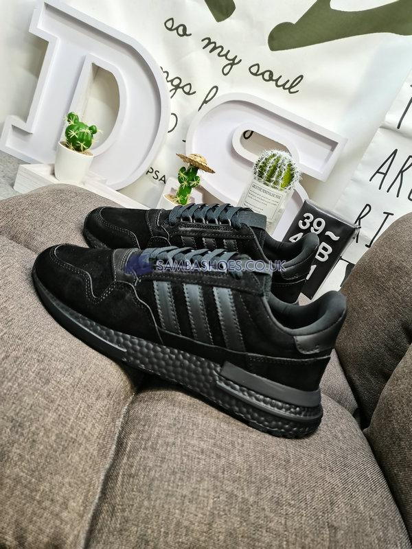 Adidas ZX 500 Boost "Core Black" - Core Black/Core Black - B42227-1 Classic Originals Shoes