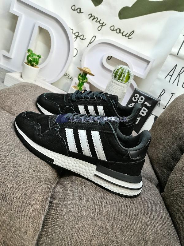 Adidas ZX 500 Boost "Black White" - Core Black/Core White - B42227-2 Classic Originals Shoes