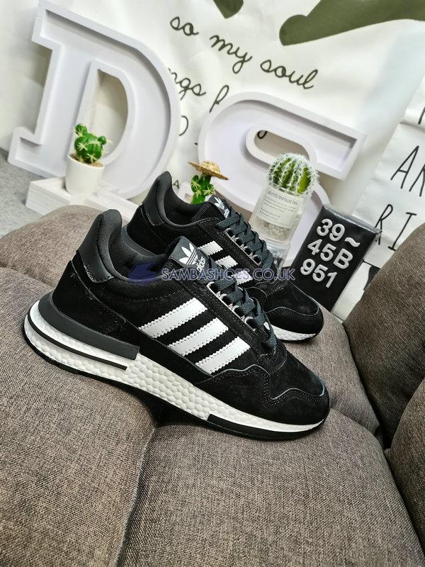 Adidas ZX 500 Boost "Black White" - Core Black/Core White - B42227-2 Classic Originals Shoes