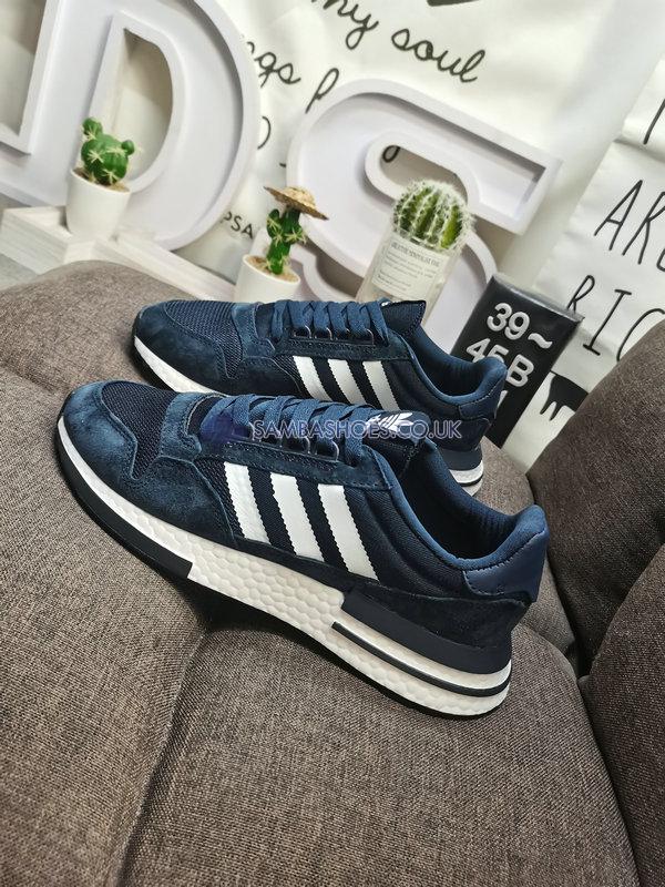 Adidas ZX 500 Boost "Navy White" - Navy/Blue/White - F36882-2 Classic Originals Shoes