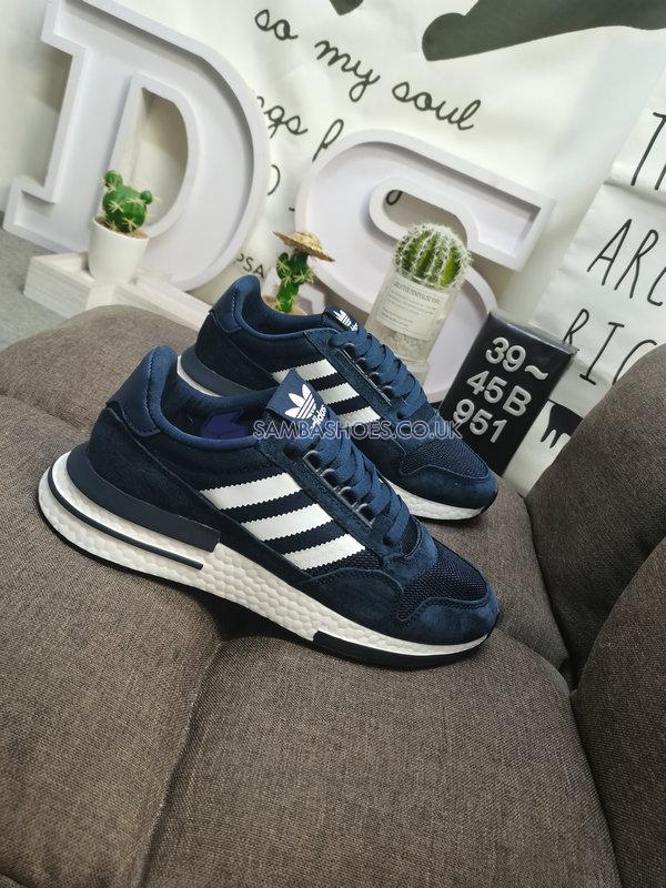 Adidas ZX 500 Boost "Navy White" - Navy/Blue/White - F36882-2 Classic Originals Shoes