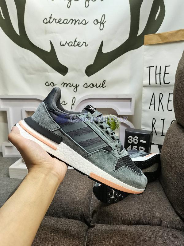 Adidas ZX 500 RM "Grey Orange" - Grey Five/Footwear White/Clear Orange - B42217 Classic Originals Shoes