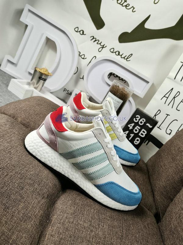 Adidas I-5923 "Pride" - Cream White/Cloud White/Core Black - B41984 Classic Originals Shoes