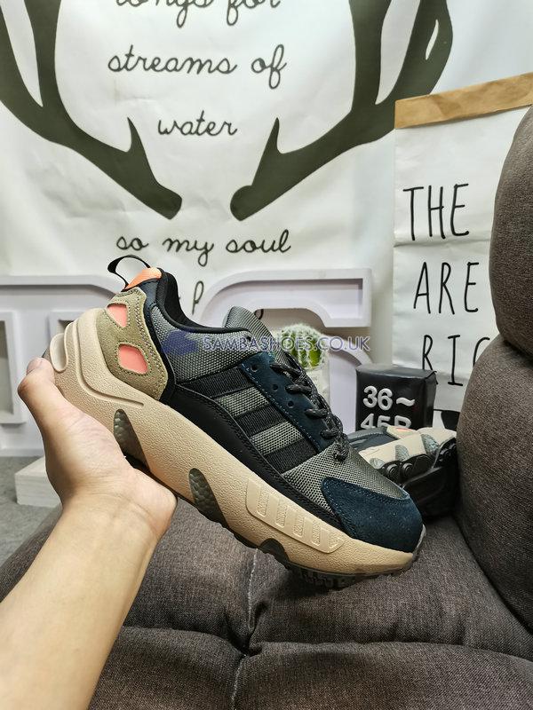 Adidas ZX 22 Boost "Shadow Olive Orange" - Shadow Olive/Shadow Green/Beam Orange - GX7006 Classic Originals Shoes