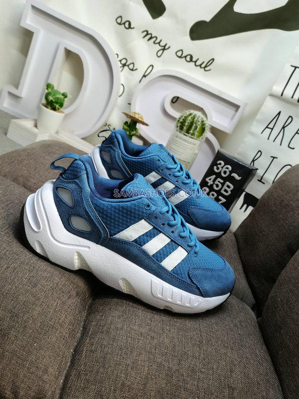 Adidas ZX 22 Boost "Altered Blue White" - Altered Blue/Cloud White - GY1623 Classic Originals Shoes