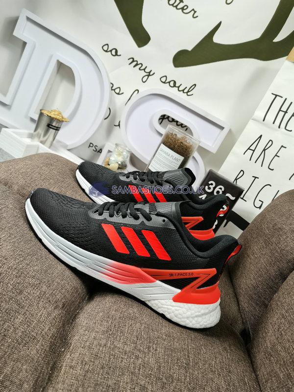 Adidas Response Super "Black Solar Red" - Core Black/Solar Red/Halo Silver - FZ1975 Classic Running Shoes