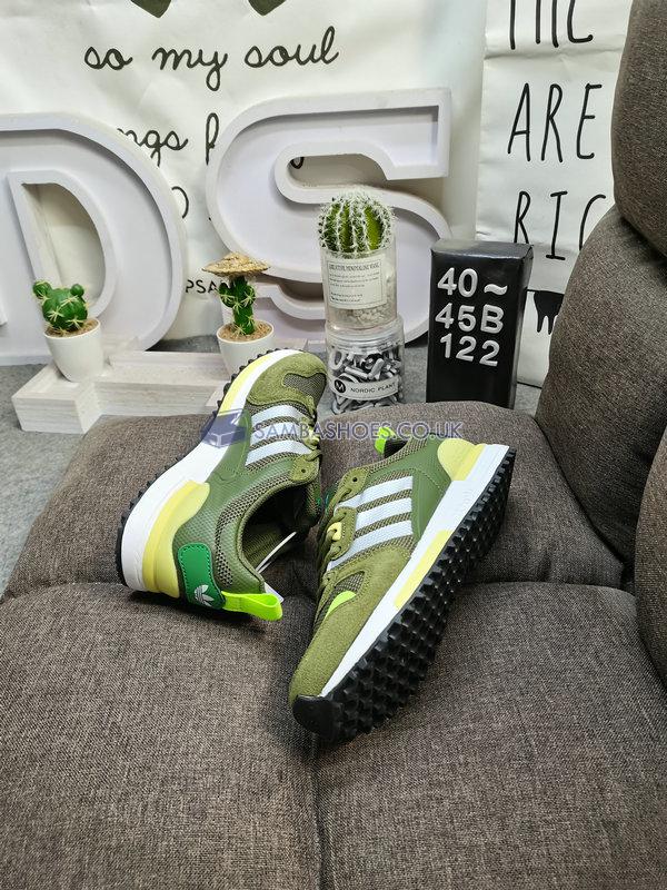 Adidas ZX 700 HD "Wild Pine" - Wild Pine/Silver Metallic/Halo Gold - FX7022 Classic Originals Shoes