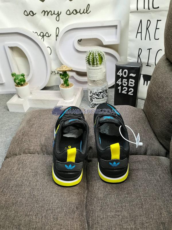 Adidas ZX 700 HD "Black Yellow" - Black/Acid Yellow/Sonic Aqua - GX8940 Classic Originals Shoes