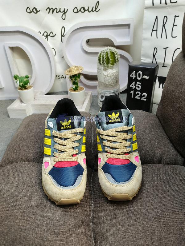 Adidas ZX 750 "Brown Yellow Blue" - Brown/Yellow/Blue/Red - GZ4625-1 Classic Originals Shoes