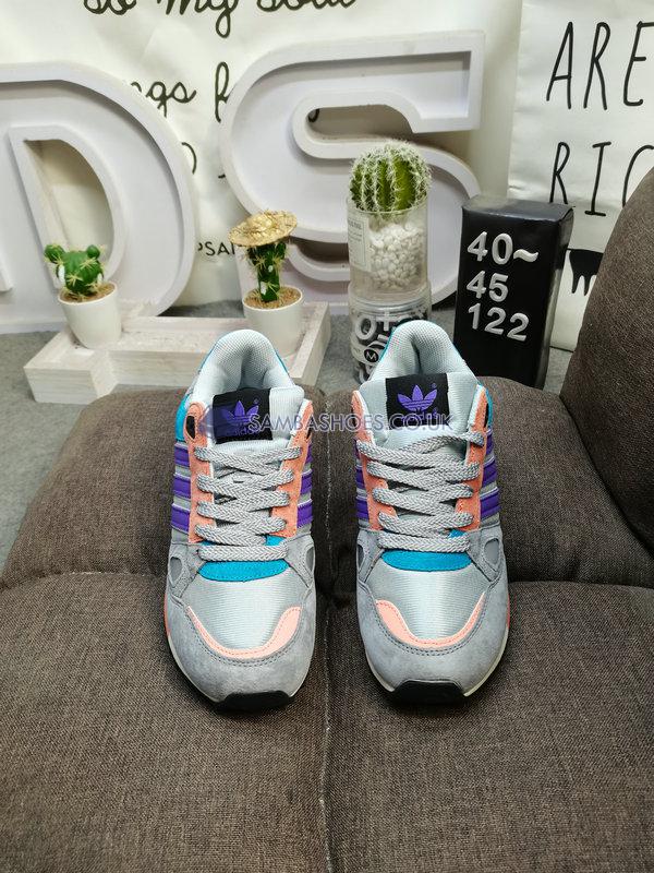 Adidas ZX 750 "Grey Orange Purple" - Grey/Orange/Purple/Blue - HQ6680-1 Classic Originals Shoes