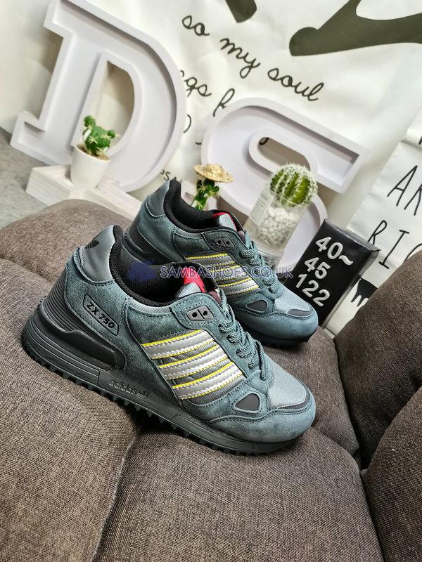 Adidas ZX 750 "Dark Green" - Dark Green/Silver/Yellow/Grey - IF4903-1 Classic Originals Shoes