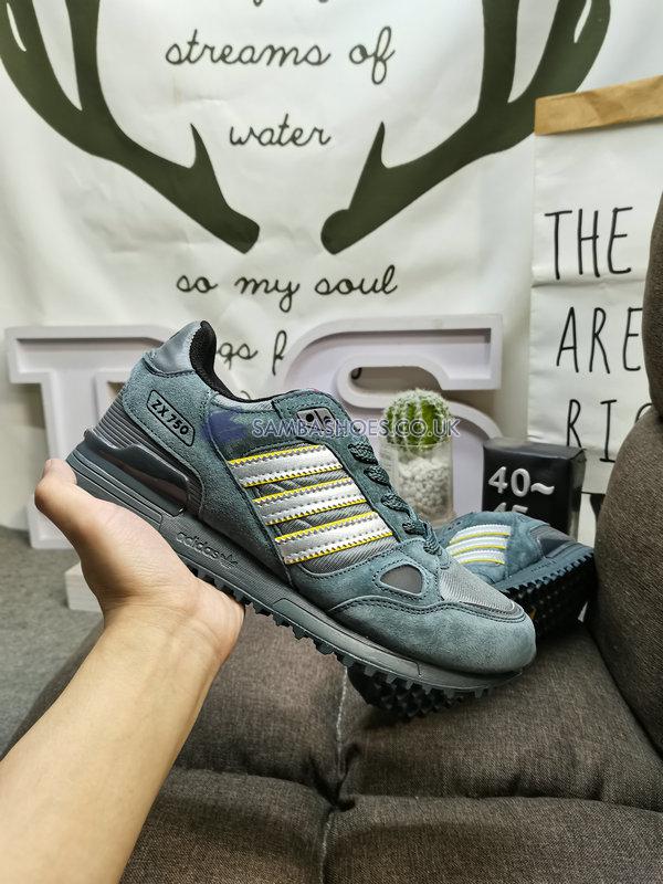 Adidas ZX 750 "Dark Green" - Dark Green/Silver/Yellow/Grey - IF4903-1 Classic Originals Shoes