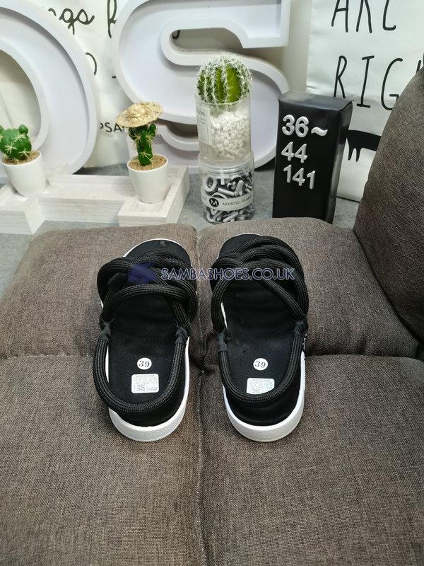 Adidas Adilette Noda Sandals "Black White" - Core Black/Core Black/Footwear White - FZ6438 Classic Originals Shoes