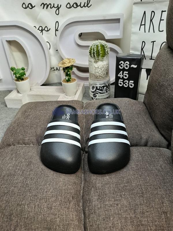 Adidas adiFOM Adilette Slide "Black White" - Core Black/Cloud White/Core Black - HQ7218 Classic Originals Shoes