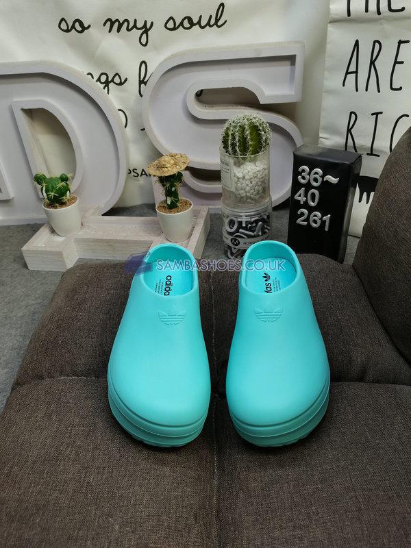 Adidas Adifom Stan Smith Mule "Flash Aqua" - Flash Aqua/Flash Aqua/Core Black - IE7051 Classic Originals Shoes