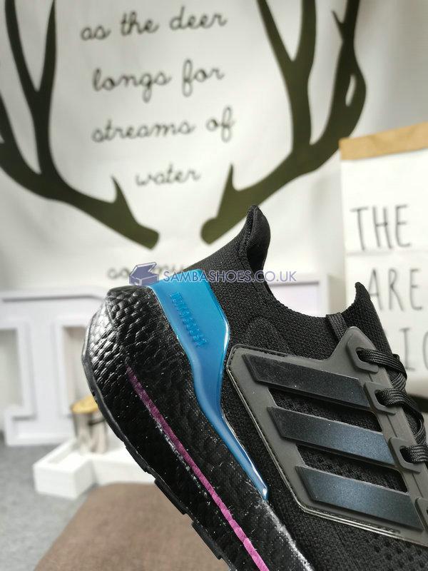 Adidas UltraBoost 21 "Black Active Teal" - Core Black/Carbon/Active Teal - FZ1921 Classic Running Shoes