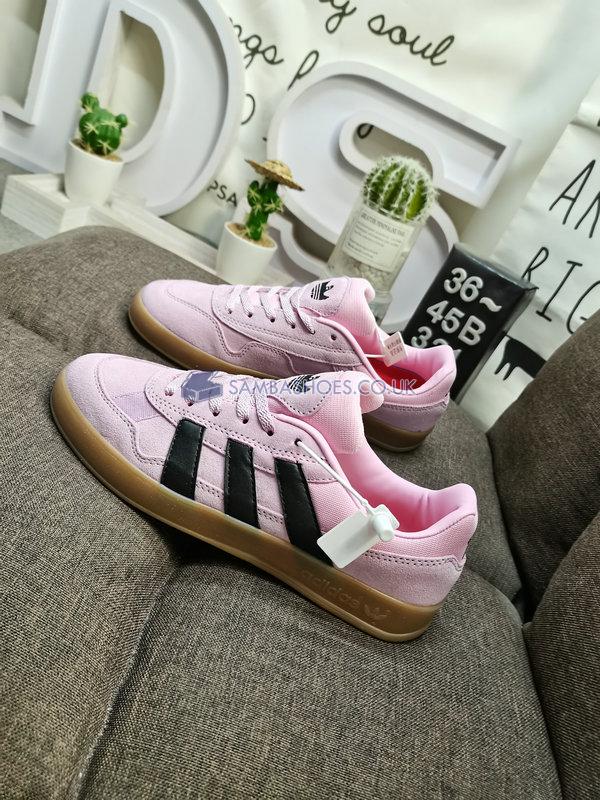 Mark Gonzales x Adidas Aloha Super "One Black Eye" - Light Orchid/Core Black/Gum - HQ2032 Classic Originals Shoes