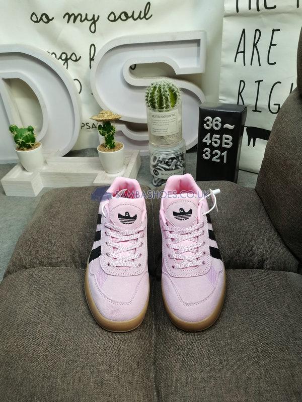 Mark Gonzales x Adidas Aloha Super "One Black Eye" - Light Orchid/Core Black/Gum - HQ2032 Classic Originals Shoes