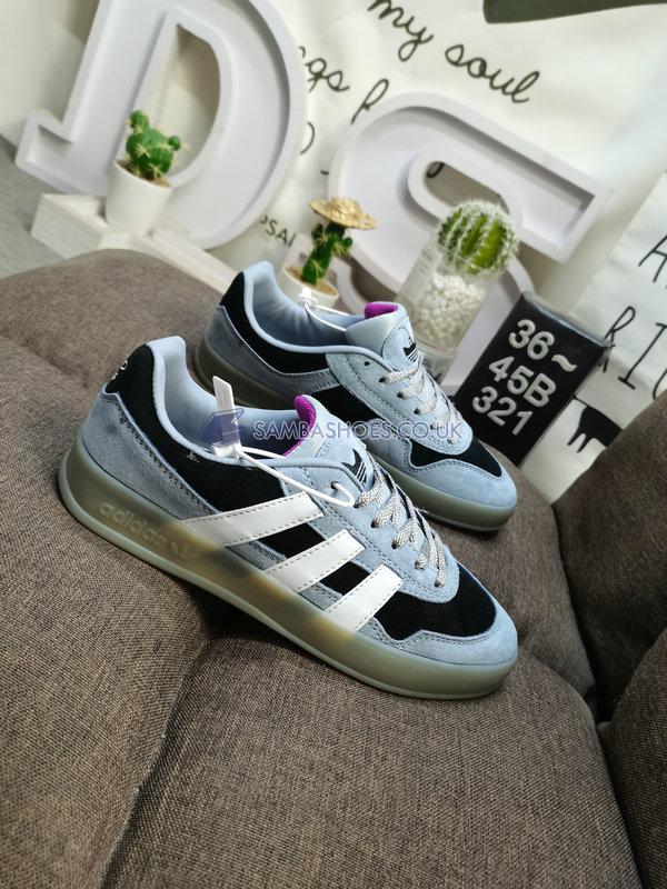 Mark Gonzales x Adidas Aloha Super "Brainwash Victim" - Halo Silver/Cloud White/Core Black - FY0447 Classic Originals Shoes